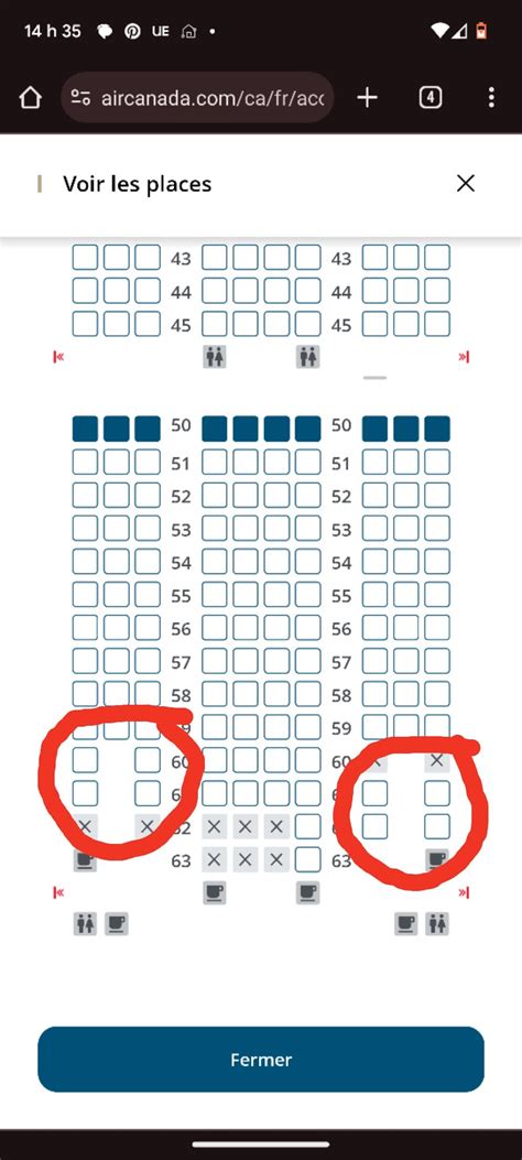 Choose the best seat on Air Canada´s Boeing 777.